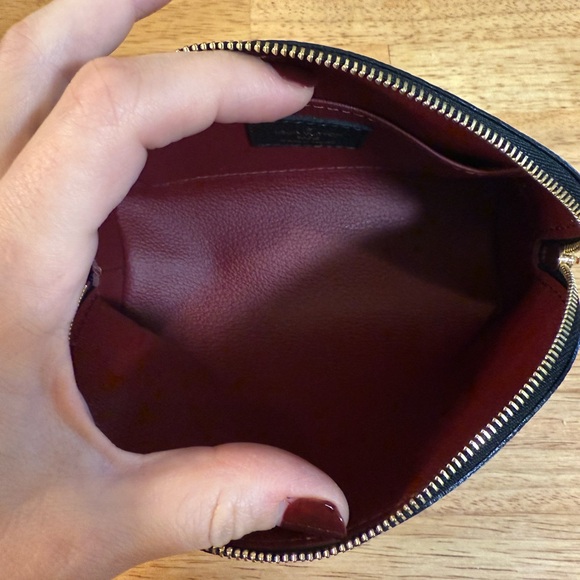 Louis Vuitton Cosmetic Pouch PM Grand Palais in Black/Cream - Picture 2 of 11